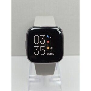 Fitbit Versa 2 Smartwatch Gray 40mm Alexa WR50M Always On Display No Charger